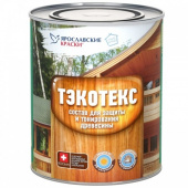 Состав ТЭКОТЕКС беленый дуб, банка 0,6 кг для защиты и тонирования древесины(14 шт) 
