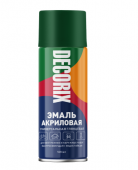 Эмаль аэроз.ЗЕЛЕНЫЙ МОХ глянец (RAL6005) 520 мл DECORIX