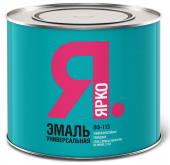 Эмаль ЯРКО ПФ-115 шоколадно-коричневая RAL 8017, банка 1,9 кг (6)