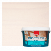 Защитный состав для древесины BIO COLOR aqua белый 2,3 л 