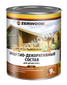 Защитно-Декор.состав ZERWOOD ZDS/белый 3л алк  (4)