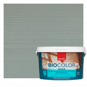Защитный состав для древесины BIO COLOR aqua Морозное небо 2,3л #