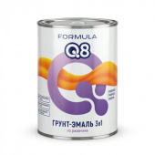 Грунт-эмаль по ржавчине (3 в 1) оранжевая 0,9 кг FORMULA (14)
