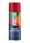 Эмаль аэроз.ВИННО-КРАСНЫЙ глянец (RAL3005) 520 мл DECORIX