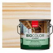Защитная пропитка для древесины BIO COLOR CLASSIC  Бесцветный 9 л