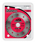 Диск алмазный DIAFORCE TURBO 125х22,23х8х2,0 мм сухой рез