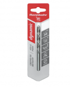 Сверло по металлу ЦХ,  7,5х109мм, HSS-G, P6M5, 1шт/уп,RENNBOHR DYNAMIC CARD