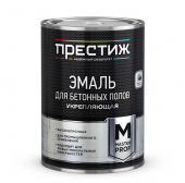 Эмаль д/бет.полов БЕЛАЯ 1 кг ПРЕСТИЖ (6)
