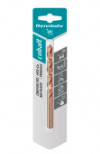 Сверло по металлу, 3-гр. хвост.,  5,2х86мм, HSS-Co, Р6М5К5, 1шт/уп, RENNBOHR COBALT CARD