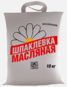 Шпаклевка КОЛЛЕКЦИЯ масляная 10 кг п/п пакет с ручками