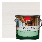 Защитная пропитка для древесины BIO COLOR CLASSIC Белый 9 л