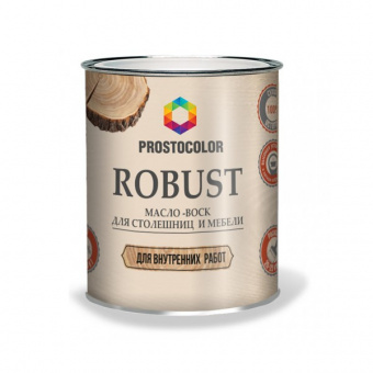 Масло для столешниц и мебели ROBUST PROSTOCOLOR (палисандр)   0,4л, (6 ШТ) (101062)