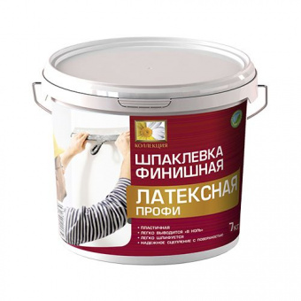 Шпаклёвка латексная ПРОФИ 7 кг (Ижевск)