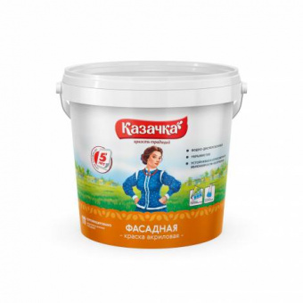 Водоэмульс.ВД-АК КАЗАЧКА фасад. 1,4 кг (F20) (8)