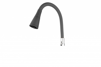 Излив гибкий серый ZHG-LG
