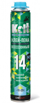 Клей-пена KOLT 14 универсальный профессиональный всесезонный, 900г (12)