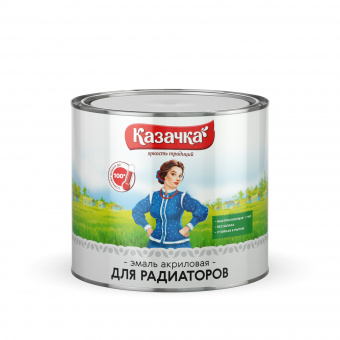 Краска в/д для радиаторов отопления 1,9  