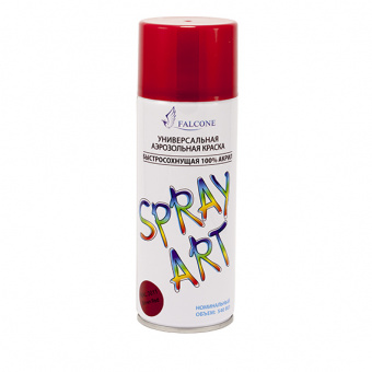 Аэрозольная краска КРАСНО-КОРИЧНЕВАЯ RAL-3011 SPRAY ART 320гр 520мл